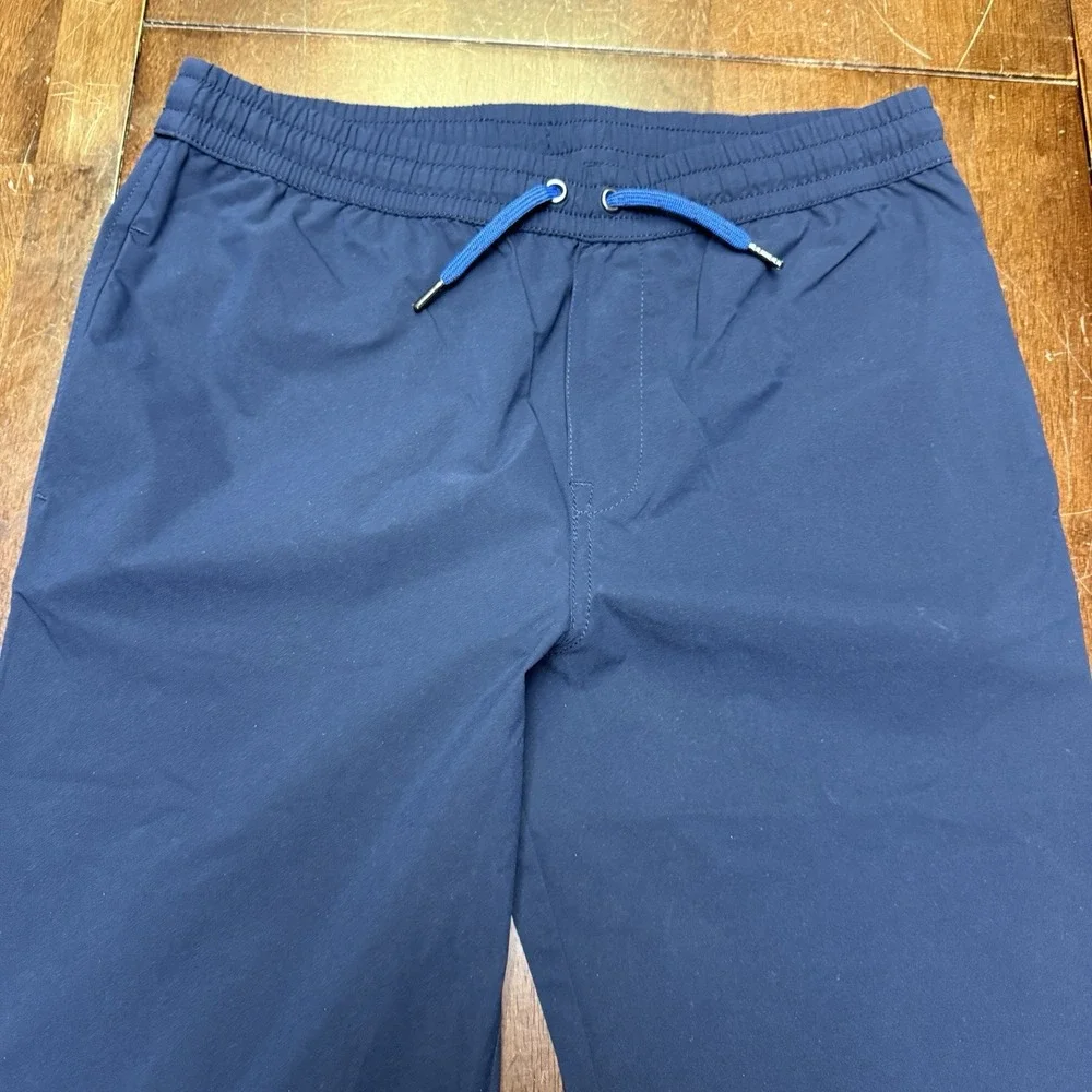 Polo Sport Ralph Lauren Performance Youth Navy‎ Track Pants Wind Pony Sz L 14/16